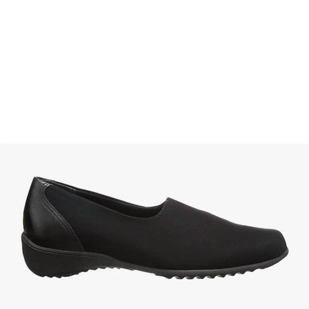 NEW MUNRO women's liberty shoes in black leather